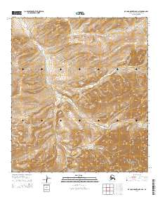 De Long Mountains B-2 NE topographic map thumbnail