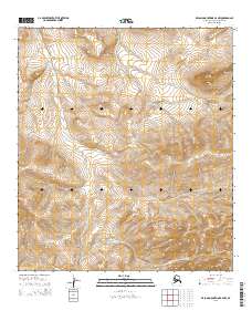 De Long Mountains B-2 NW topographic map thumbnail