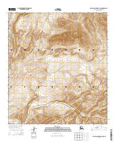 De Long Mountains B-3 NW topographic map thumbnail