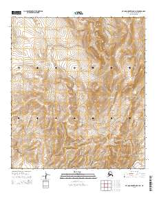 De Long Mountains B-4 NE topographic map thumbnail