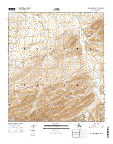 De Long Mountains C-1 SE topographic map thumbnail