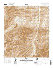 De Long Mountains C-1 SW topographic map thumbnail