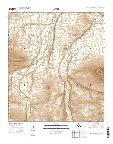 De Long Mountains C-1 NE topographic map thumbnail