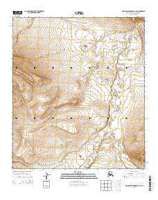 De Long Mountains D-1 SE topographic map thumbnail