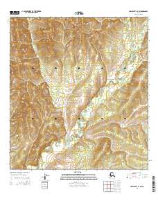 Unalakleet A-3 SW topographic map thumbnail