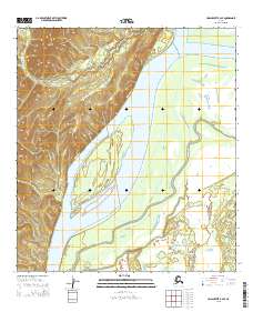 Unalakleet B-2 SE topographic map thumbnail