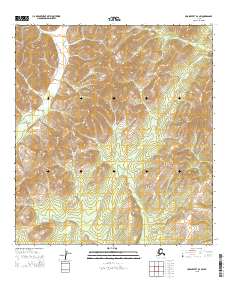 Unalakleet B-2 SW topographic map thumbnail