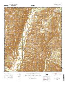 Unalakleet B-4 SE topographic map thumbnail