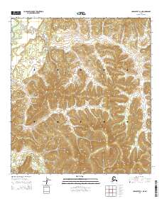 Unalakleet B-1 NE topographic map thumbnail