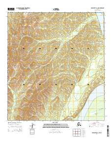 Unalakleet B-2 NE topographic map thumbnail