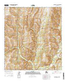 Unalakleet B-4 NE topographic map thumbnail