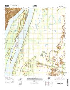 Unalakleet C-1 SW topographic map thumbnail