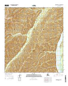 Unalakleet C-2 SE 2015 topographic map thumbnail
