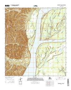 Unalakleet C-1 NW topographic map thumbnail