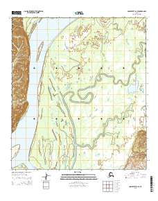 Unalakleet D-1 SE topographic map thumbnail