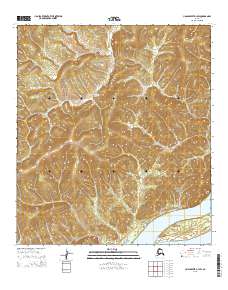 Unalakleet D-1 SW topographic map thumbnail