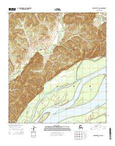 Unalakleet D-1 NE topographic map thumbnail