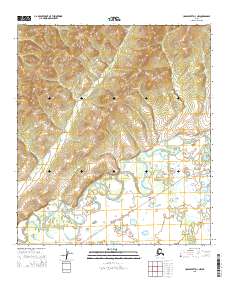 Unalakleet D-3 NW topographic map thumbnail