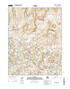 Selawik D-1 SE topographic map thumbnail