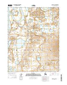 Selawik D-4 SW topographic map thumbnail