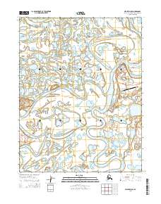 Selawik D-5 SE topographic map thumbnail