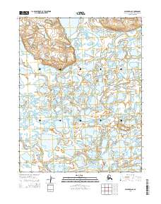 Selawik D-6 SE topographic map thumbnail