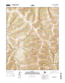 Candle B-2 SE topographic map thumbnail