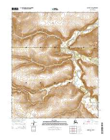 Candle D-1 NE topographic map thumbnail