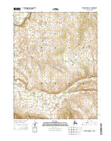 Baird Mountains A-1 SW topographic map thumbnail