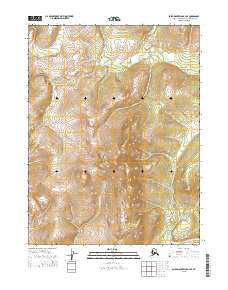 Baird Mountains A-3 SE topographic map thumbnail