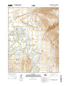 Baird Mountains A-3 SW topographic map thumbnail