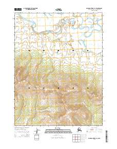 Baird Mountains A-4 SW topographic map thumbnail