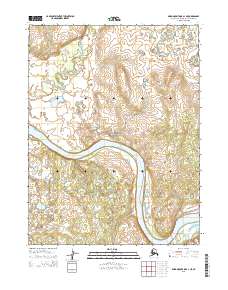 Baird Mountains A-1 NE 2015 topographic map thumbnail