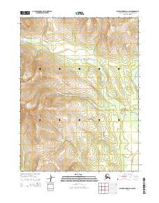 Baird Mountains B-2 SW topographic map thumbnail