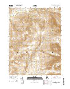 Baird Mountains B-3 SW topographic map thumbnail