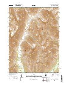 Baird Mountains B-1 NE topographic map thumbnail