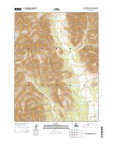 Baird Mountains B-5 NW topographic map thumbnail
