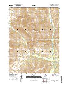 Baird Mountains C-2 SW topographic map thumbnail