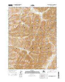 Baird Mountains C-3 SW topographic map thumbnail