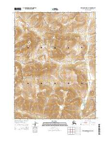 Baird Mountains C-4 SE topographic map thumbnail