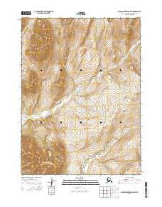 Baird Mountains C-6 SW topographic map thumbnail