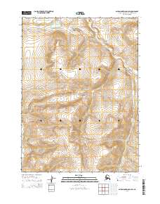 Baird Mountains D-3 SW topographic map thumbnail