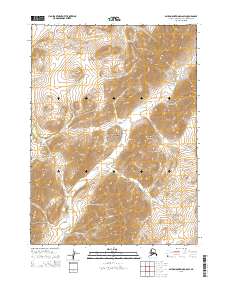 Baird Mountains D-6 SW topographic map thumbnail