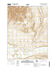 Baird Mountains D-4 NE topographic map thumbnail