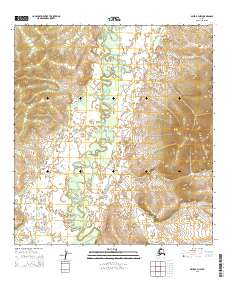 Ophir A-3 NW topographic map thumbnail