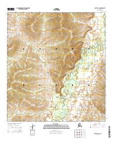 Ophir B-3 SW topographic map thumbnail
