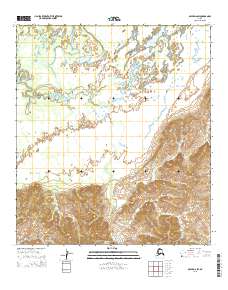 Ophir D-6 SW topographic map thumbnail