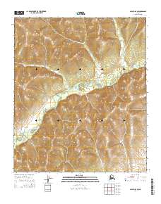 Nulato D-5 SW topographic map thumbnail