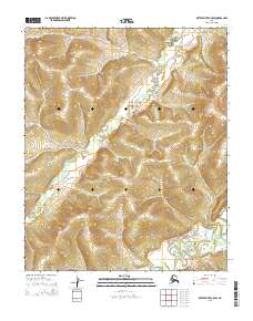 Kateel River C-5 SW topographic map thumbnail