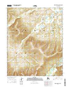 Kateel River D-5 SE topographic map thumbnail